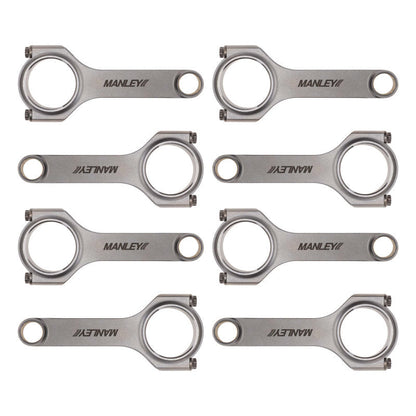 Manley Chevy Small Block LS-1 6.125in H Beam w/ ARP 2000 Connecting Rod Set