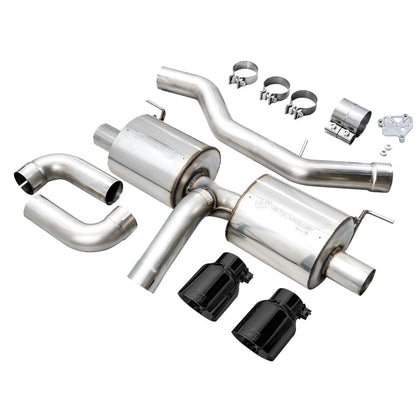 AWE 19-23 BMW 330i / 21-23 BMW 430i Base G2X Touring Axle Back Exhaust - Diamond Black