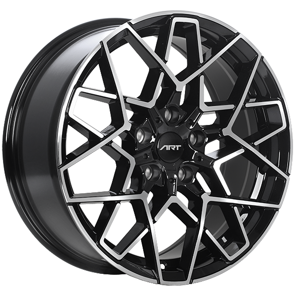 ART Replica REPLICA 192 Gloss Black - Machined Face 18x8 +35 5x120mm 72.6mm