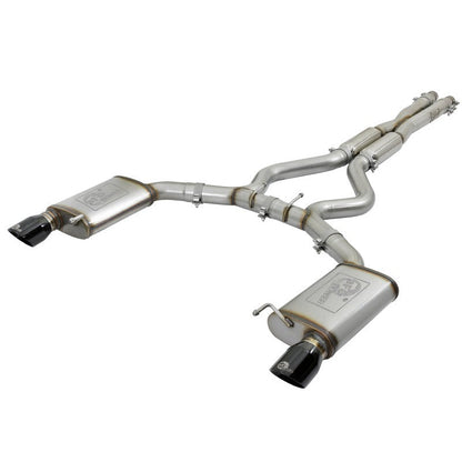 aFe MACH Force-Xp 304 SS Cat-Back Exhaust System w/ Black Tip - 11-22 Dodge Durango