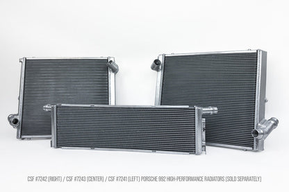 CSF 2019+ 992.1/992.2 Porsche 911(3.0LT Base/T/S/4/4S/GTS/4 GTS) High Perf Right Aluminum Radiator