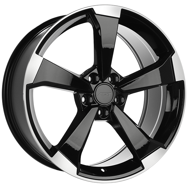 ART Replica REPLICA 191 Gloss Black - Machined Face 19x8.5 +35 5x112mm 66.5mm