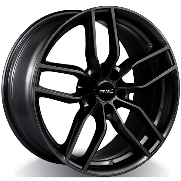 RWC 93 Black 17x7.5 +42 5x112mm 57.1mm