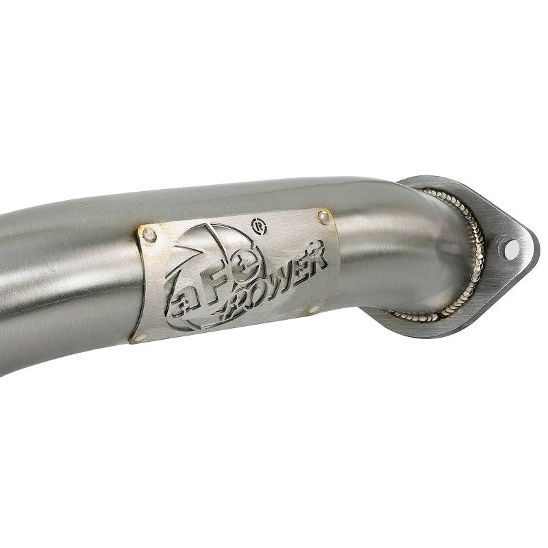 aFe Takeda 2.5in 304 SS Axle-Back Exhaust w/ Carbon Fiber Tips 16-19 Infiniti Q50 V6-3.0L (tt)