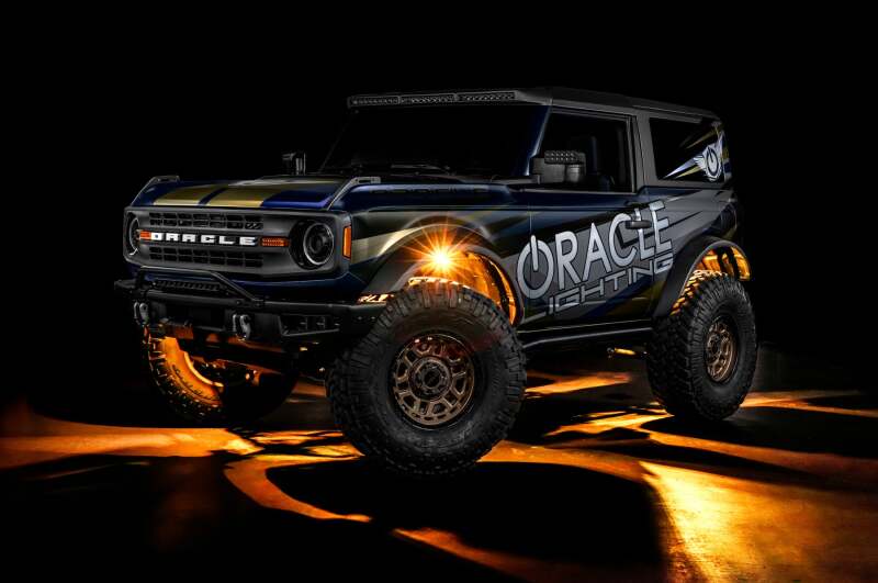 Oracle Underbody  RGB+W Wheel Well Rock Light Kit - 4 PCS - ColorSHIFT