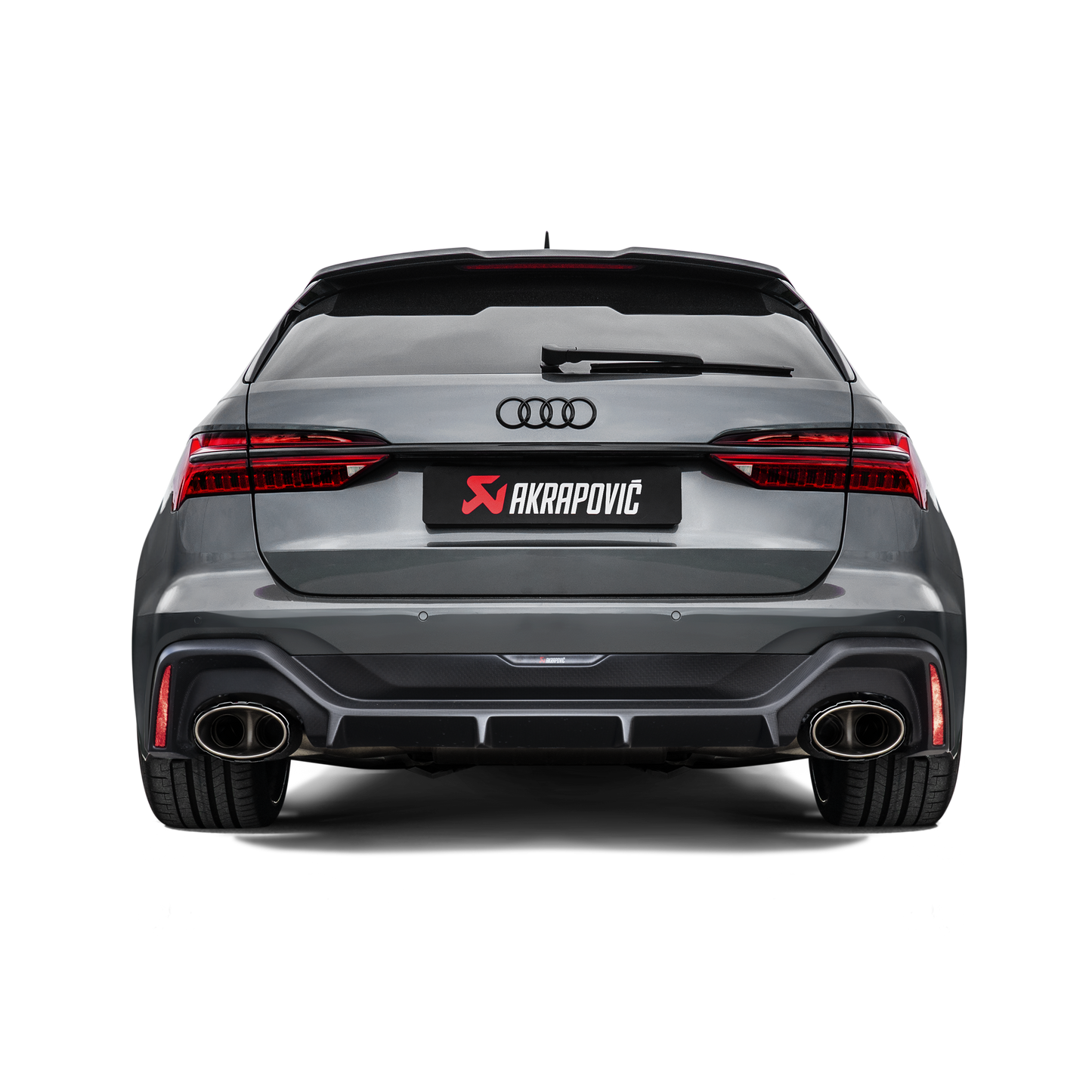 Akrapovič Evolution Line Catback Exhaust (Titanium) - 2020-2026 Audi RS6/RS7 (C8)
