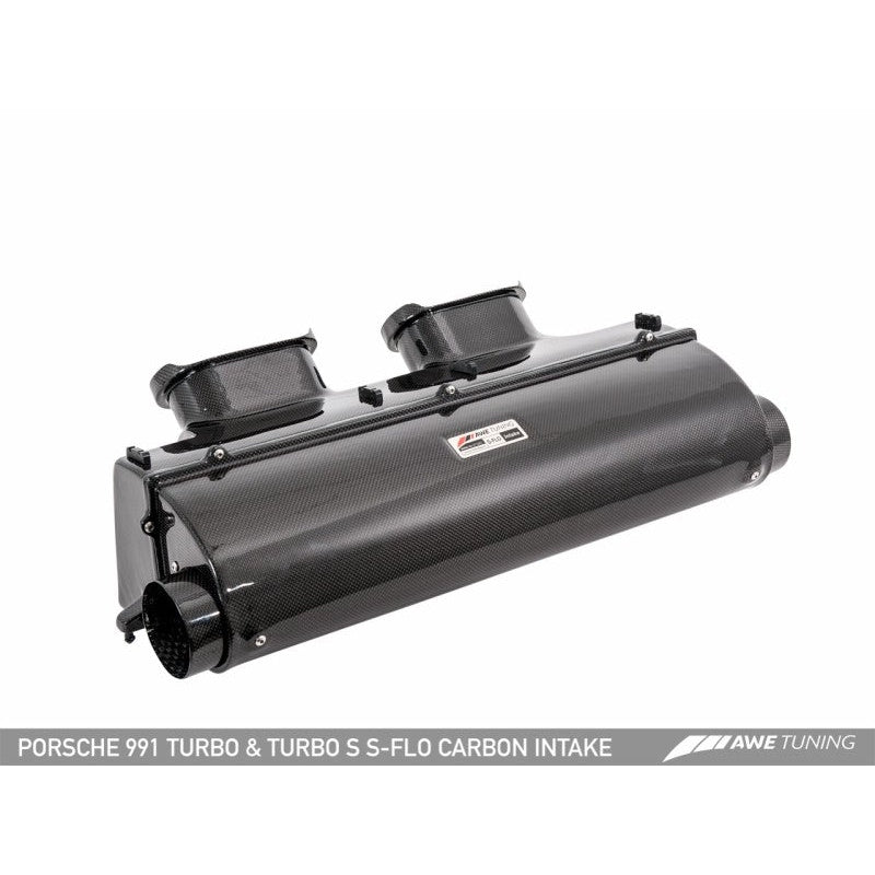 AWE Tuning Porsche 991 (991.2) Turbo and Turbo S S-FLO Carbon Intake