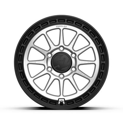 fifteen52 Range HD 17x8.5 6x139.7 0mm ET 106.2mm Center Bore Machined Clear/Gloss Black Wheel