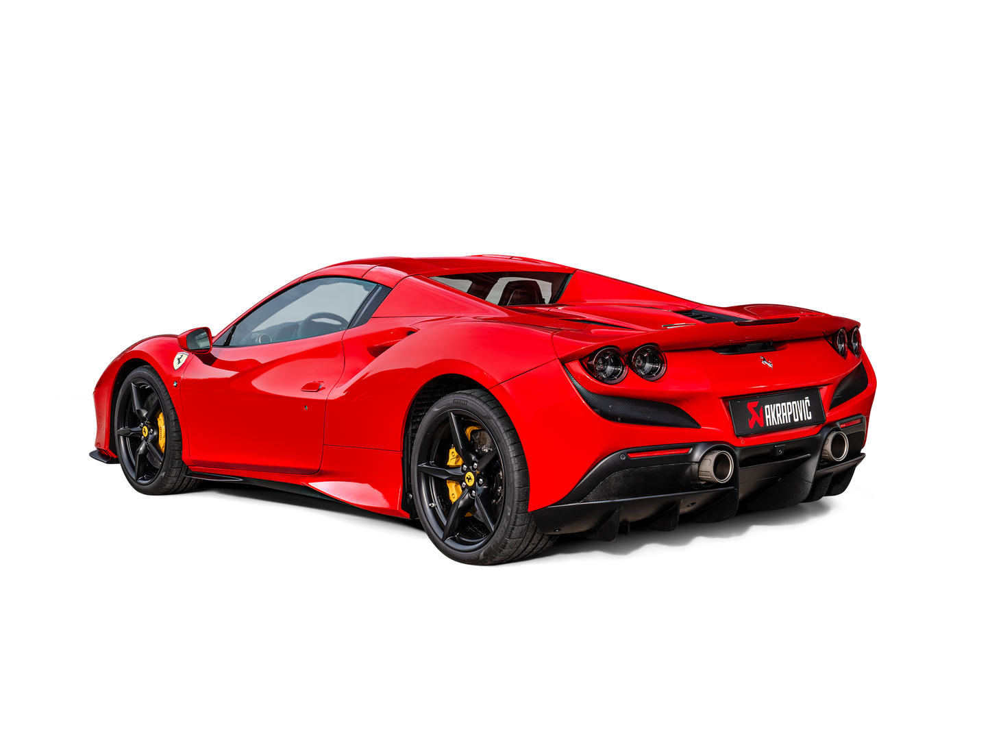 Akrapovič Evolution Line Catback Exhaust (Titanium) - 2020+ Ferrari F8 Tributo/Spider