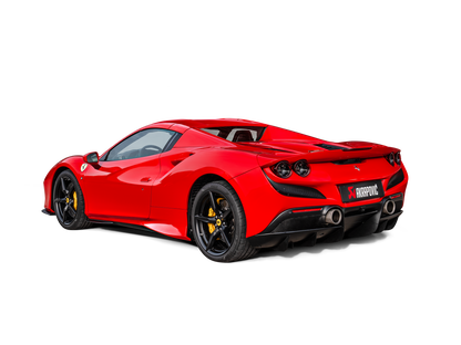 Akrapovič Evolution Line Catback Exhaust (Titanium) - 2020+ Ferrari F8 Tributo/Spider