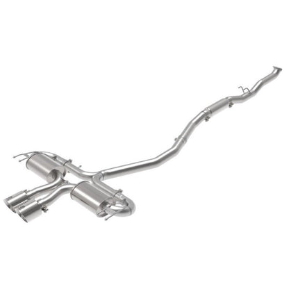 aFe Takeda 3in 304 SS Cat-Back Exhaust System w/Polished Tips 17-21 Honda Civic Sport L4-1.5L (t)