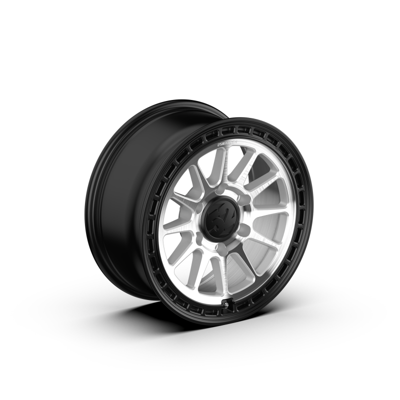 fifteen52 Range HD 17x8.5 6x139.7 0mm ET 106.2mm Center Bore Machined Clear/Gloss Black Wheel
