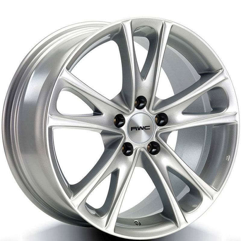 RWC 95 Silver 17x7.5 +40 5x127mm 71.6mm