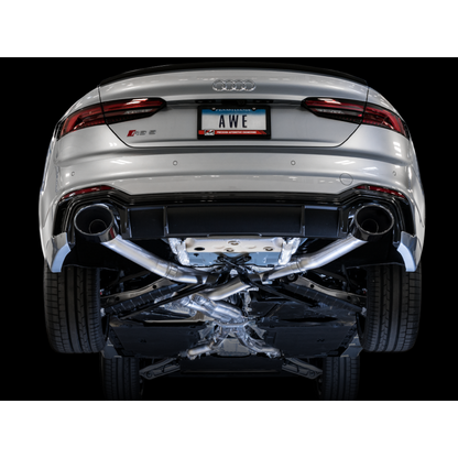 AWE Tuning Audi B9 RS5 Track Edition Exhaust w/ Diamond Black RS Tips
