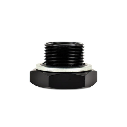 Mishimoto M22 x 1.5 With 1/8-27 NPT Port - Aluminum Fitting - Black