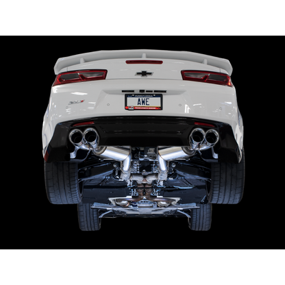 AWE Tuning 16-19 Chevrolet Camaro SS Axle-back Exhaust - Touring Edition (Quad Chrome Silver Tips)