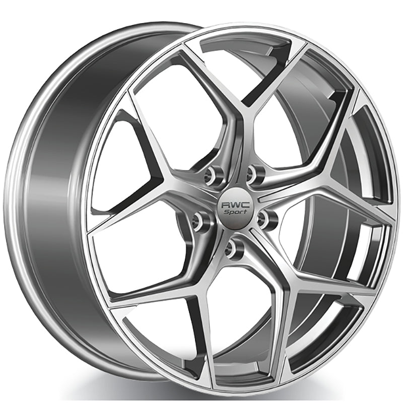 RWC 970 Silver 19x8 +42 5x112mm 57.1mm