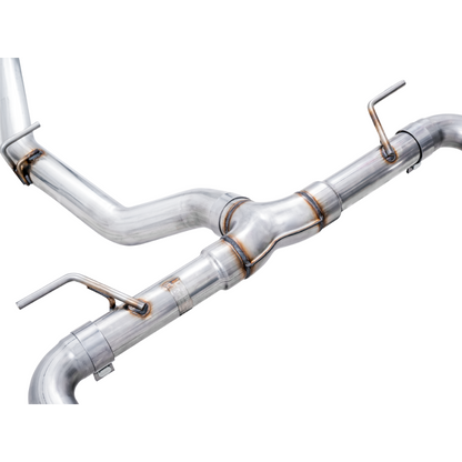 AWE Subaru BRZ/ Toyota GR86/ Toyota 86 Track Edition Cat-Back Exhaust- Chrome Silver Tips