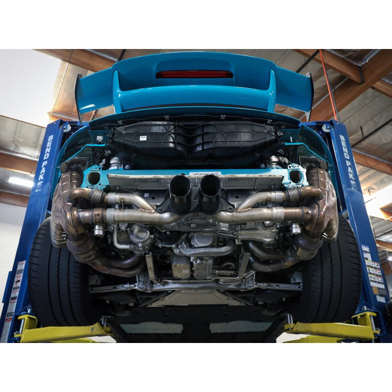 aFe Power MACHForce XP 304 Stainless Secondary Muffler Delete Pipe 14-19 Porsche 911 GT3 3.8L/4.0L