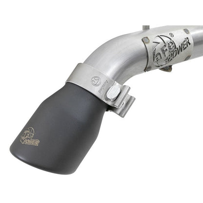 aFe MACH Force-Xp Axle-Back Exhaust System w/Black Tip 18-20 Jeep Wrangler L4-2.0T / V6-3.6L