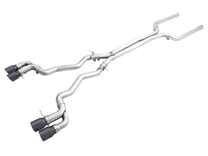 AWE Tuning 18-19 BMW M5 (F90) 4.4T AWD Cat-Back Exhaust - Track Edition (Diamond Black Tips)