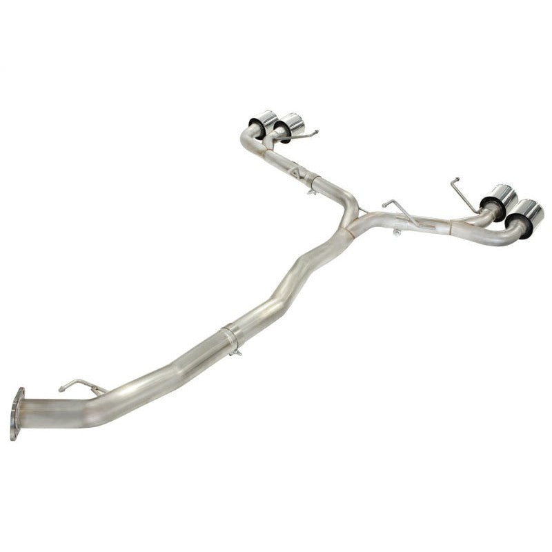 aFe Takeda 3in SS Exhaust Cat-Back 09-14 Nissan GTR V6 3.8L Polished Tips
