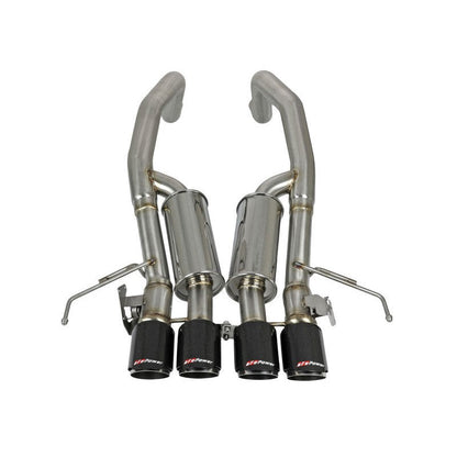 aFe MACHForce XP Axle Back 304SS Exhaust w/ Carbon Fiber Tips 15-19 Chevy Corvette Z06
