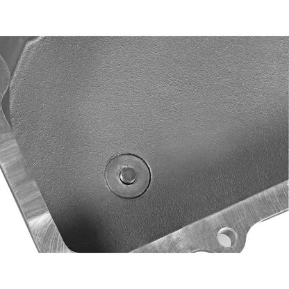 AFE Engine Oil Pan Black Machined; 14-16 Dodge RAM 1500 EcoDiesel 3.0L V6 (td)
