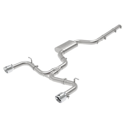 aFe MACHForce XP 3in-2.5in SS Exhaust Cat-Back 18-19 Volkswagen GTI (MK7.5) L4-2.0L (t) - Polished