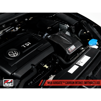 AWE Tuning Audi / Volkswagen MQB 1.8T/2.0T/Golf R Carbon Fiber AirGate Intake w/ Lid