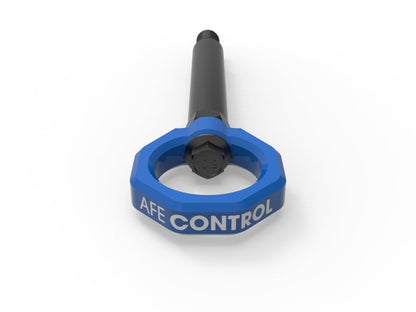 aFe 23-25 BMW M2 (G87) CONTROL Front / Rear Tow Hook - Blue