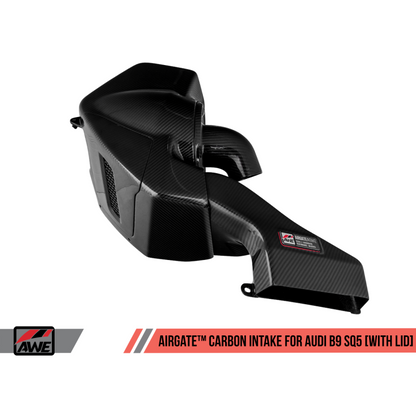 AWE Tuning Audi B9 SQ5 3.0T AirGate Carbon Fiber Intake w/ Lid