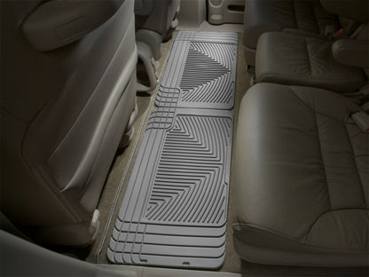 WeatherTech 96 GMC Rally Van Rear Rubber Mats - Grey