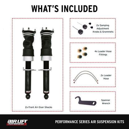 Air Lift Performance 09-13 Infiniti G37 / 09-20 Nissan 370z Front Air Suspension Kit