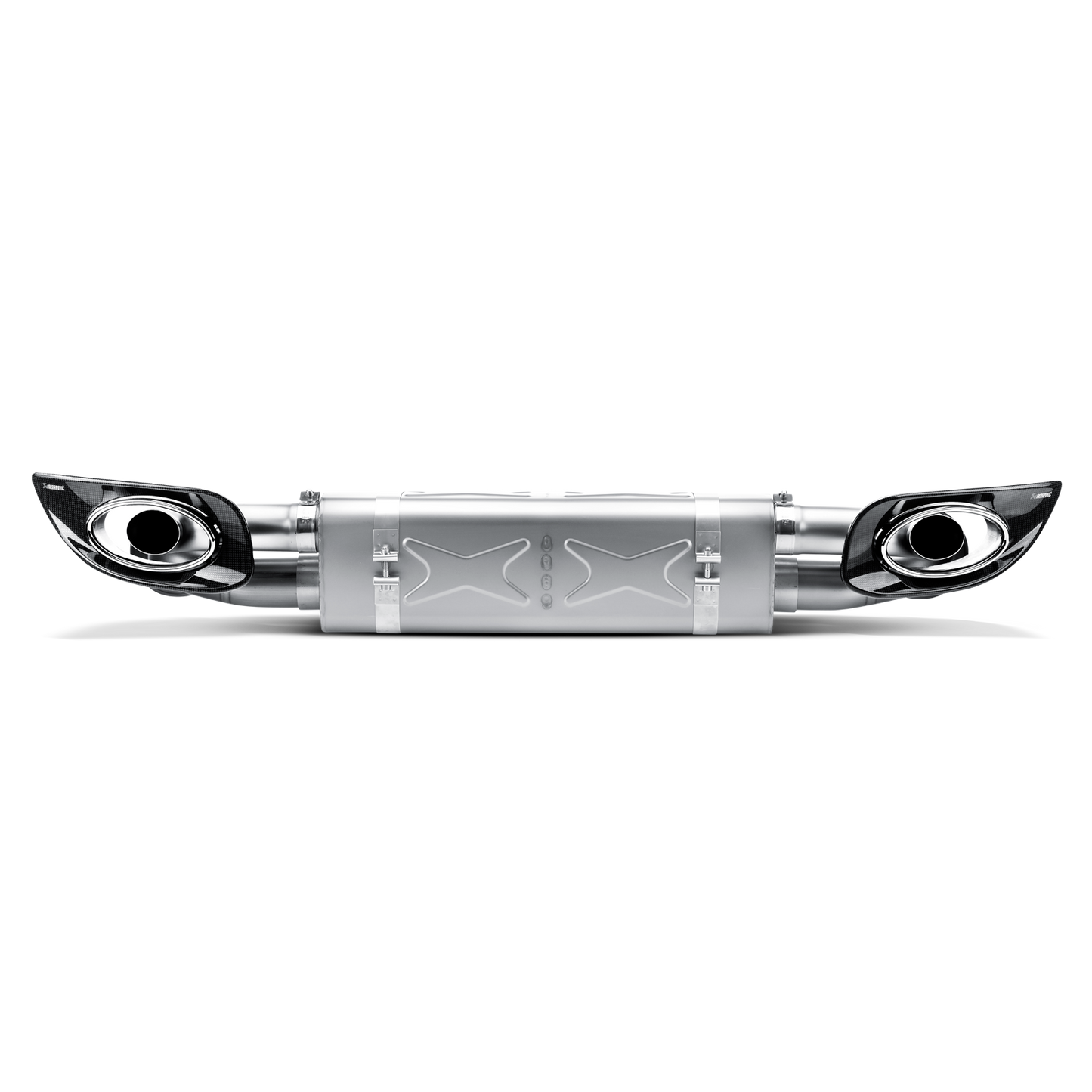 Akrapovič Slip-On Line Exhaust (Titanium) w/Titanium Tips - 2010-2013 Porsche 911 Turbo/Turbo S (997 FL)