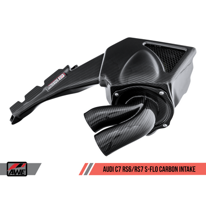 AWE Tuning Audi C7 RS6 / RS7 4.0T S-FLO Carbon Intake V2
