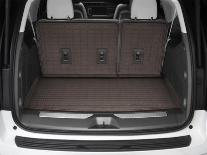 WeatherTech 21-23 GMC Yukon XL / Yukon Denali XL & Chevy Suburban SeatBack Cargo Liner HP - Cocoa