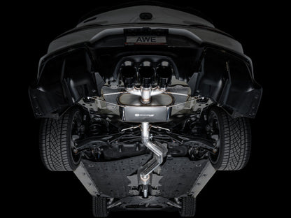 AWE Tuning 2024 Acura Integra Type S DE5 FWD Touring Edition Exhaust w/ Triple Diamond Black Tips