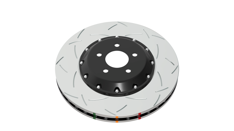 DBA 19+ Chevrolet Camaro ZL1 (w/ NAS Nuts) 5000 Series Black Hat T3 Slotted KP Brake Rotor - Black