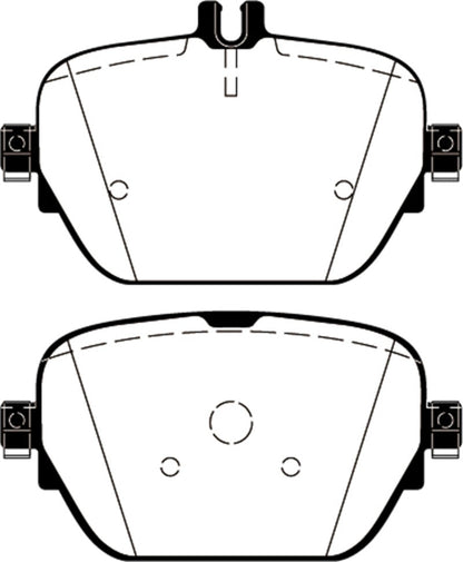 EBC 2019+ Mercedes-Benz CLS53 AMG (C257) 3.0L Turbo Yellowstuff Rear Brake Pads