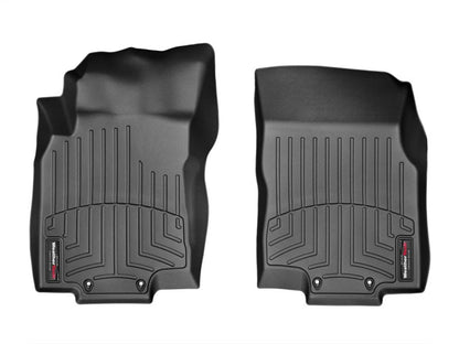 WeatherTech 14+ Nissan Rogue Front FloorLiners - Black