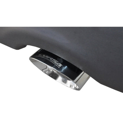 Corsa 09-14 Dodge Ram 1500 4.7L Quad/Crew Cab/Short Bed Polished Dual Exit Cat-Back Exhaust