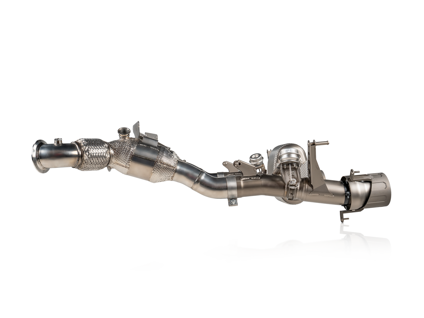 Akrapovič Evolution Line Catback Exhaust (Titanium) - 2020+ Ferrari F8 Tributo/Spider