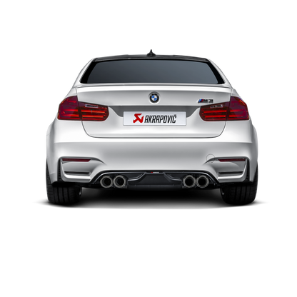 Akrapovič Slip-On Line Exhaust (Titanium) w/Titanium Tips - 2014-2020 BMW M3/M4 (F80/F82)