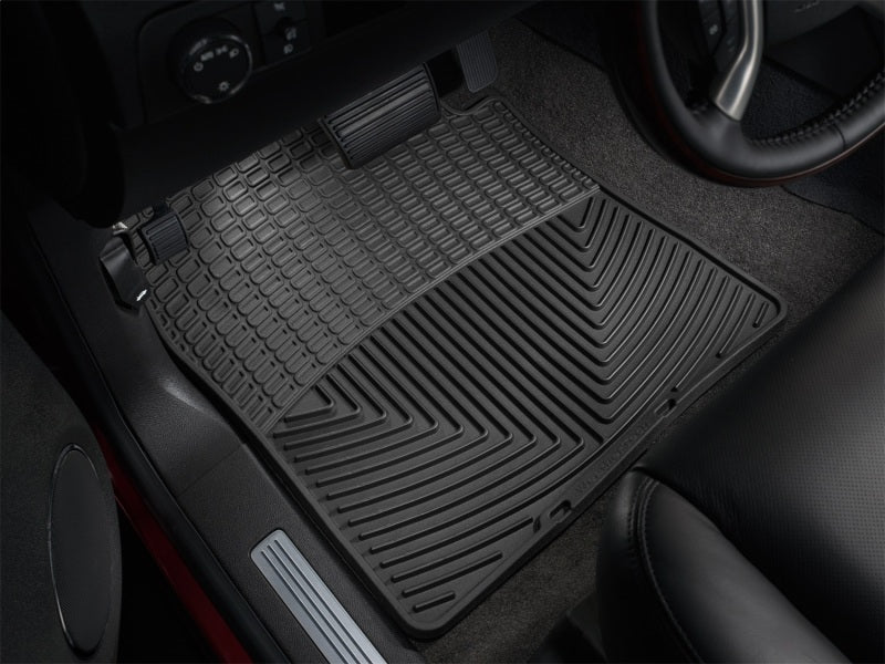 WeatherTech 07+ Chevrolet Avalanche Front Rubber Mats - Black