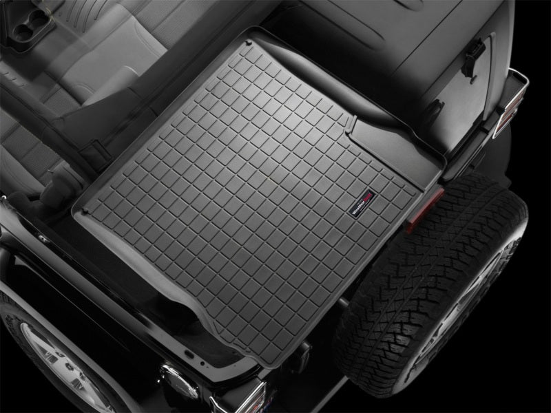 WeatherTech 07+ Jeep Wrangler Unlimited Cargo Liners - Black