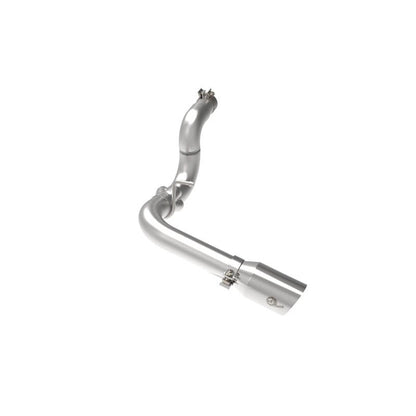 aFe 20-21 Jeep Wrangler Large Bore-HD 3in 304 Stainless Steel DPF-Back Exhaust System - Polished Tip