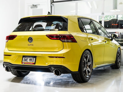 AWE Tuning 2022 VW GTI MK8 Touring Edition Exhaust - Chrome Silver Tips