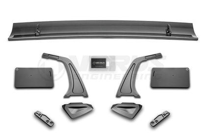 Verus - Swan Neck UCW Rear Wing Kit - Subaru BRZ/Toyota GR86 (ZN8/ZD8) - A0738A for 2022-2025 Subaru BRZ - angle view