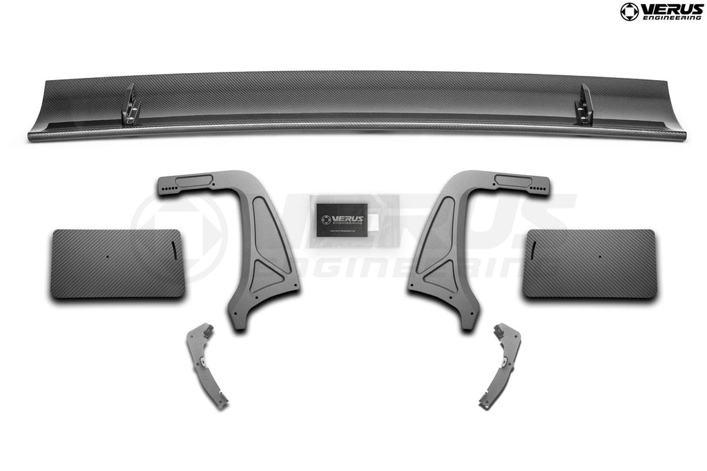 Verus - Swan Neck UCW Rear Wing Kit - FRS/GT86/BRZ - A0783A for 2013-2020 Subaru BRZ - front view
